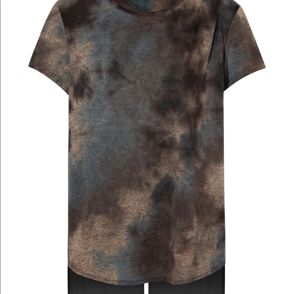 REISS portia tie dye shirt